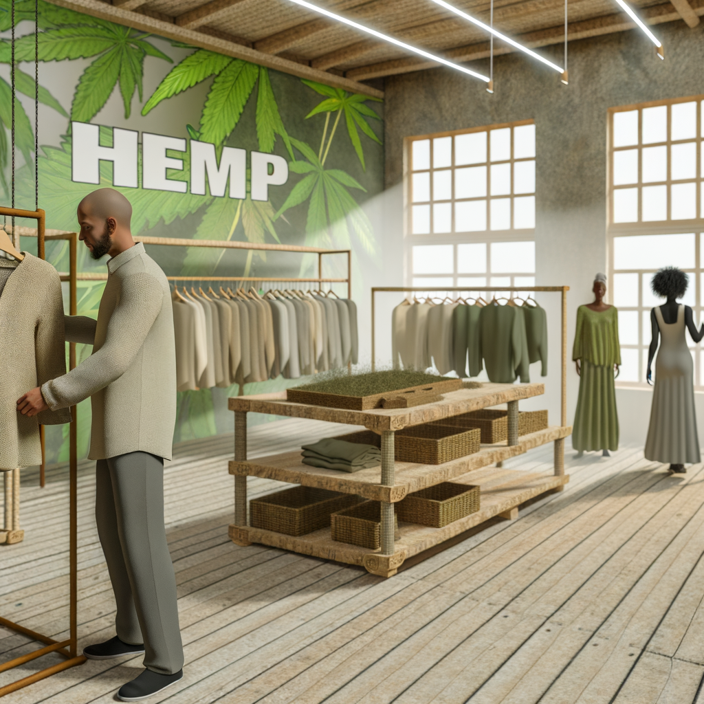 Hemp clothing store